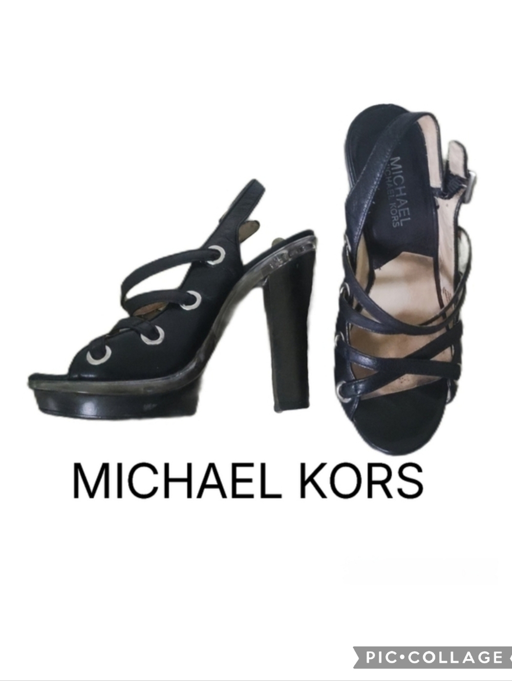 Michael Kors Strappy Platform Heels